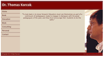 Tablet Screenshot of drkorcok.com